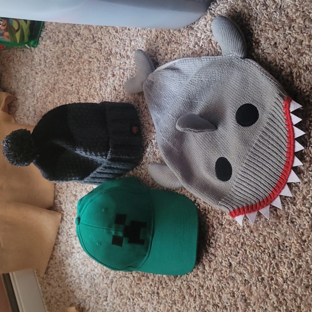 3 Boys Hats